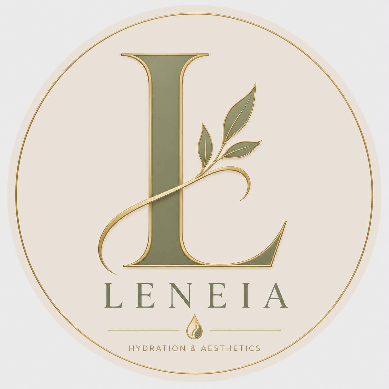 Leneia Hydration & Aesthetics logo